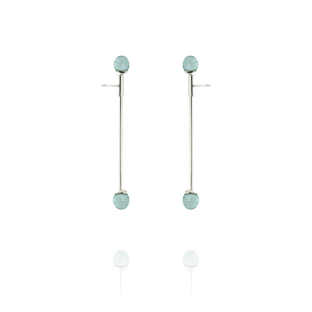 Orb Kinetic Slide Earrings IV