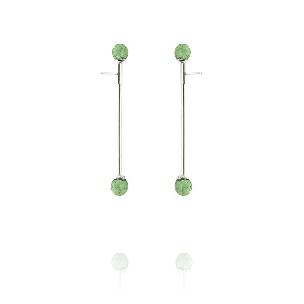 Orb Kinetic Slide Earrings II