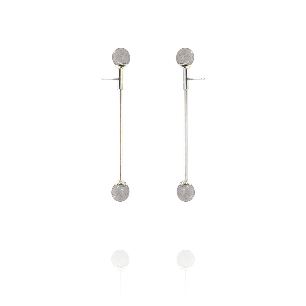 Orb Kinetic Slide Earrings II