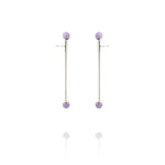 Orb Kinetic Slide Earrings III