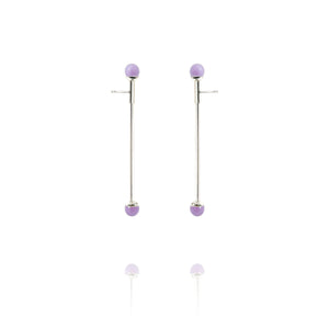 Orb Kinetic Slide Earrings III