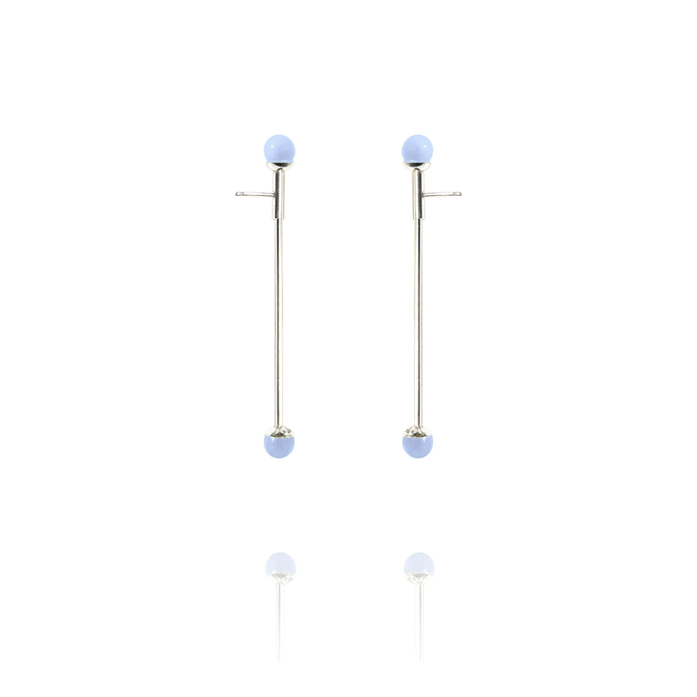 Orb Kinetic Slide Earrings III