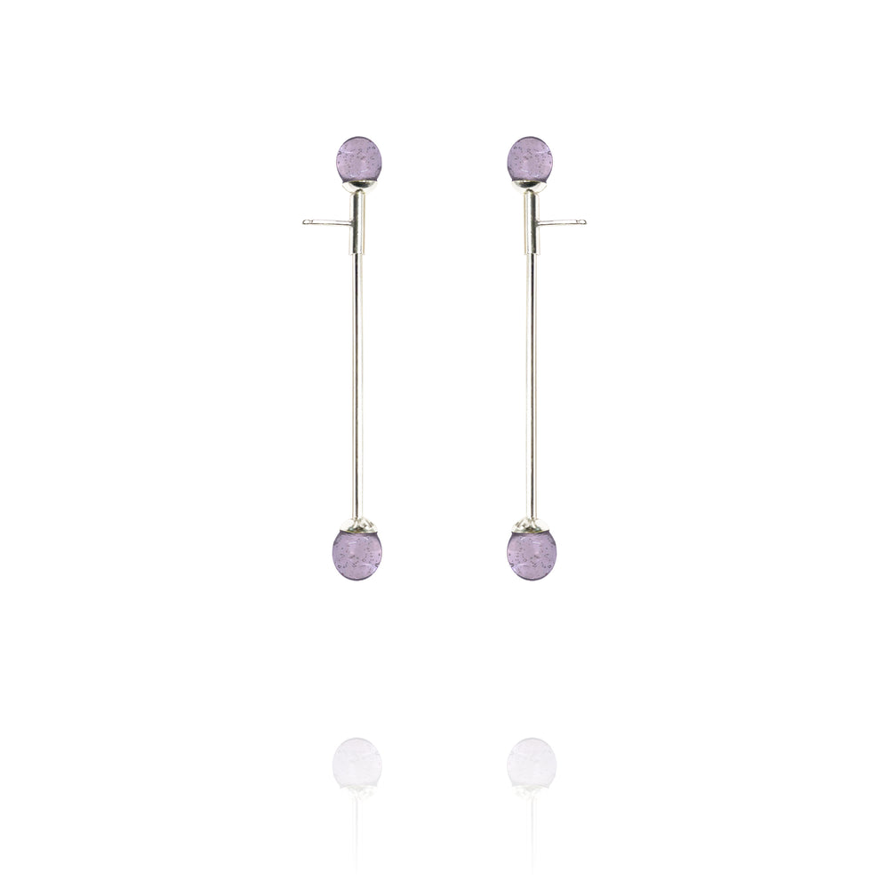 Orb Kinetic Slide Earrings IV