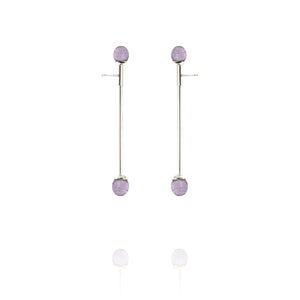 Orb Kinetic Slide Earrings IV