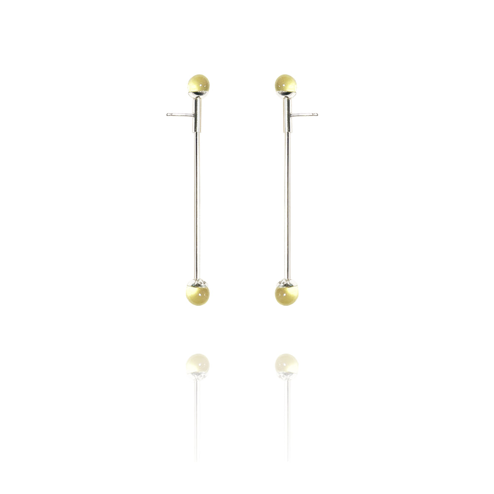 Orb Kinetic Slide Earrings I